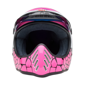Casque BELL Moto-3 - Deathspray Gloss Pink Purple