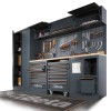 Module fixe BETA 7 tiroirs gris
