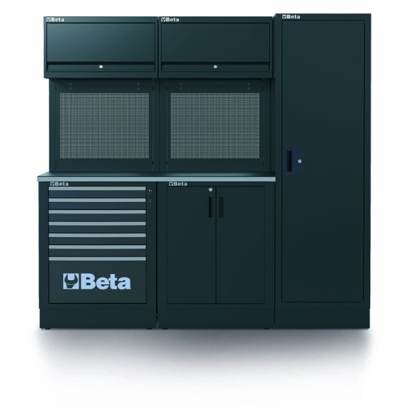 Combinaison d’ameublement d’atelier RSC50 2.0 BETA TOOLS avec 223 outils