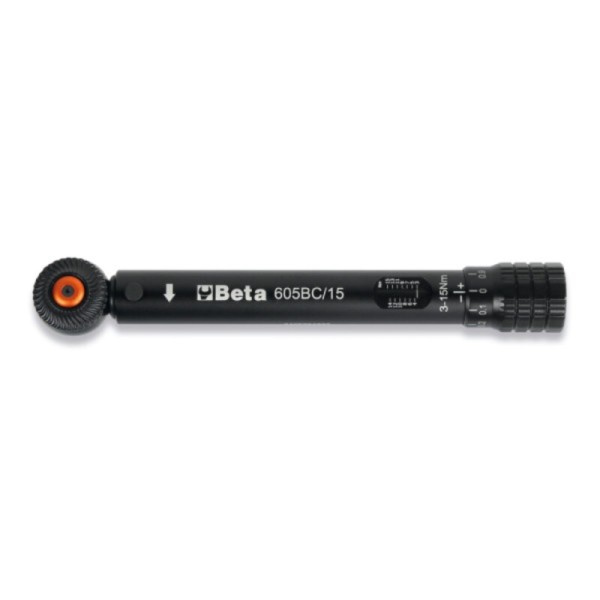 Clé dynamométrique aluminium compacte à déclenchement avec cliquet réversible BETA TOOLS