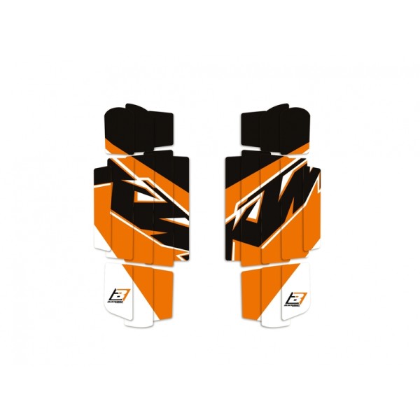 Kit déco de cache radiateur BLACKBIRD Replica Trophy 2022 - KTM SX/SX-F