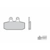 Plaquettes de frein BREMBO Scooter carbone céramique - 07006