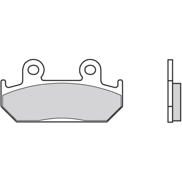 Plaquettes de frein BREMBO route carbone céramique - 07HO2107