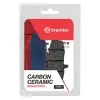 Plaquettes de frein BREMBO route carbone céramique - 07KA1807