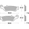 Plaquettes de frein BREMBO Off-Road métal fritté - 07YA47SD