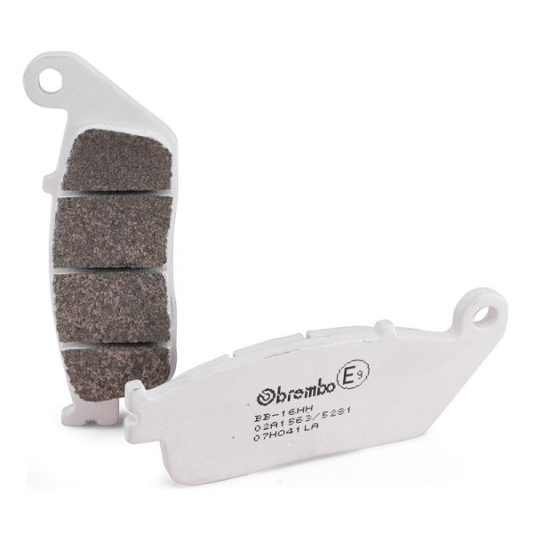 Plaquettes de frein BREMBO route métal fritté - 07HO41LA