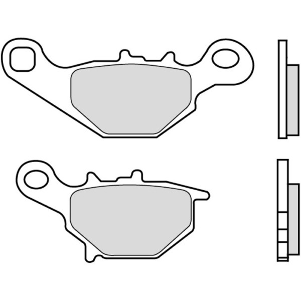 Plaquettes de frein BREMBO Scooter carbone céramique - 07036CC