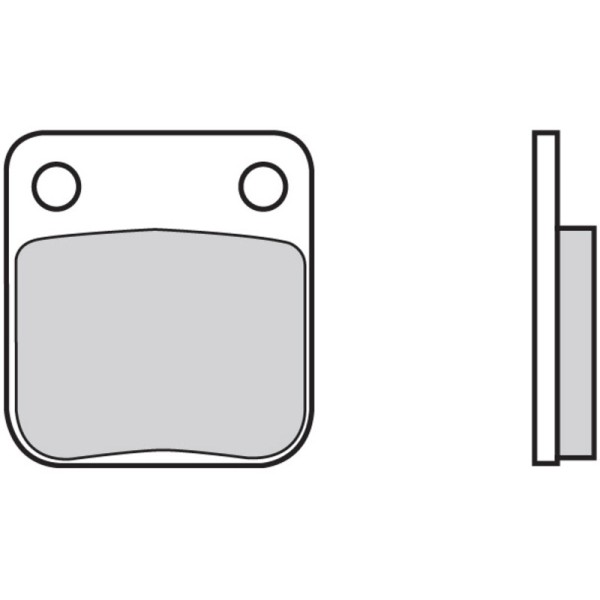 Plaquettes de frein BREMBO Scooter carbone céramique - 07024CC