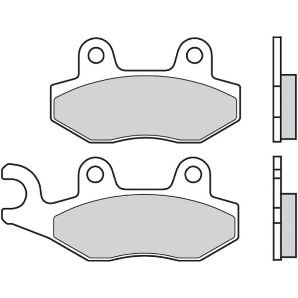 Plaquettes de frein BREMBO Scooter carbone céramique - 07035CC