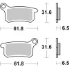 Plaquettes de frein BREMBO Off-Road métal fritté - 07GR69SD