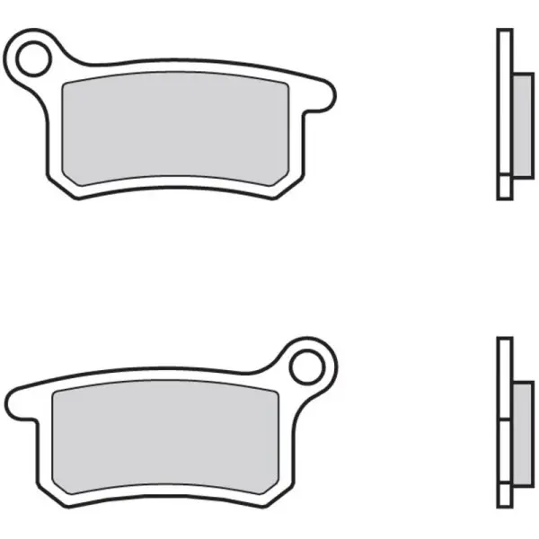 Plaquettes de frein BREMBO Off-Road métal fritté - 07GR69SD