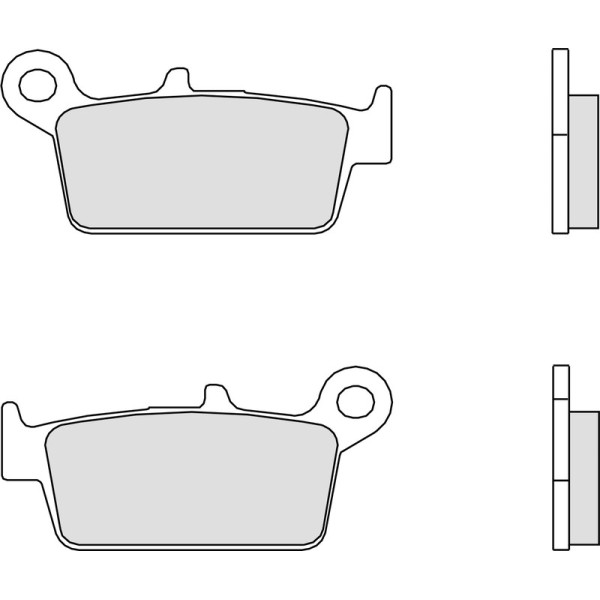 Plaquettes de frein BREMBO Scooter carbone céramique - 07011CC