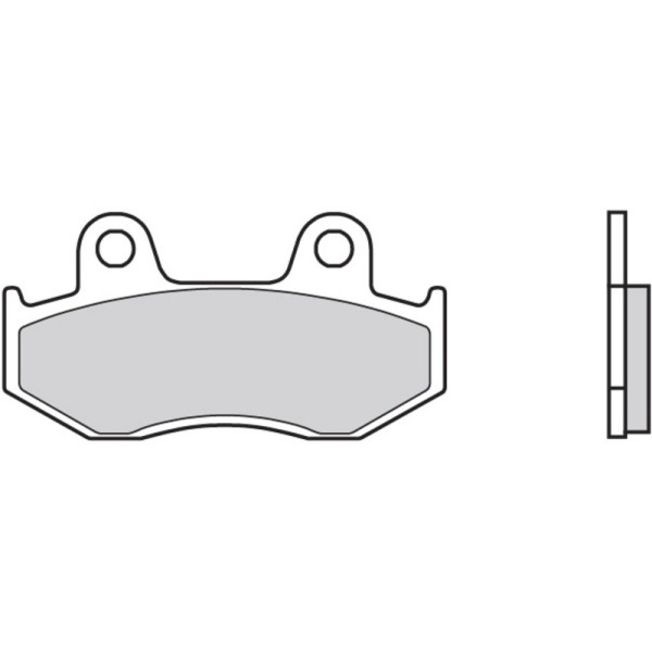 Plaquettes de frein BREMBO Scooter carbone céramique - 07078CC
