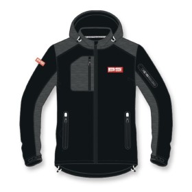 Veste softshell BS BATTERY Bs Factory - noir/gris taille XXL