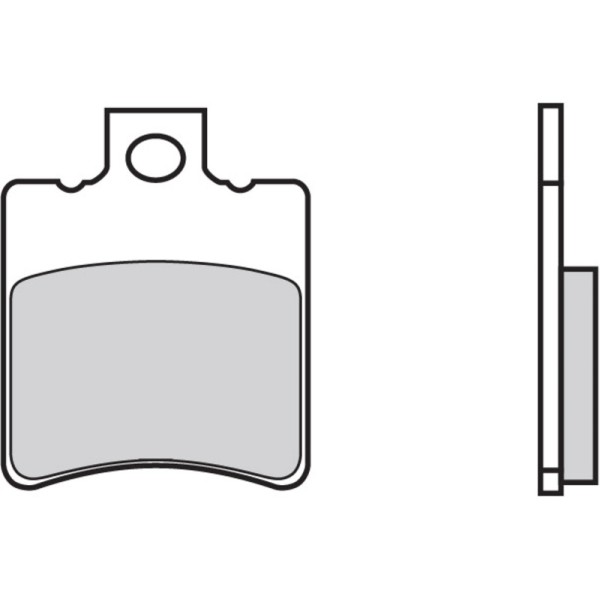 Plaquettes de frein BREMBO Scooter carbone céramique - 07003