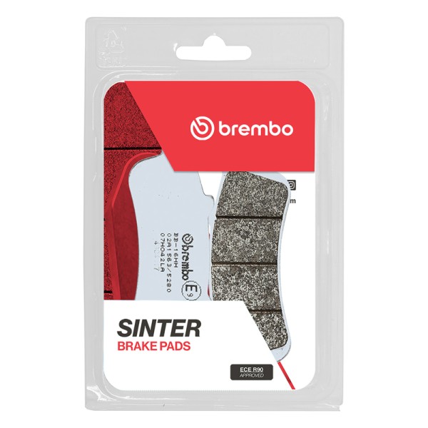 Plaquettes de frein BREMBO route métal fritté - 07HO42LA