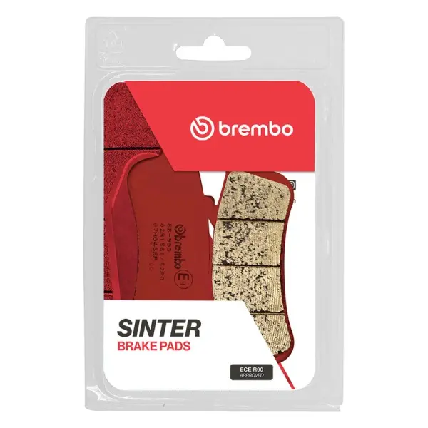 Plaquettes de frein BREMBO route métal fritté - 07HO43SP