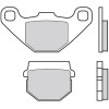 Plaquettes de frein BREMBO Scooter carbone céramique - 07026