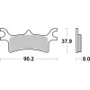 Plaquettes de frein BREMBO Off-Road métal fritté - 07PO06SD