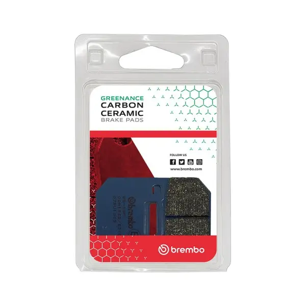 Plaquettes de frein BREMBO route carbone céramique - 07SU1005