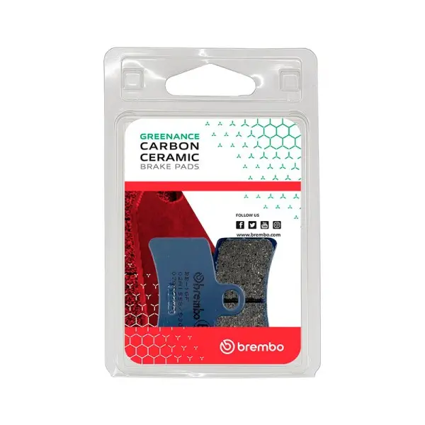Plaquettes de frein BREMBO route carbone céramique - 07GR5105
