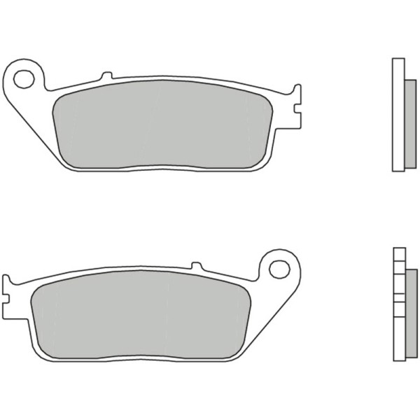 Plaquettes de frein BREMBO Scooter carbone céramique - 07074CC