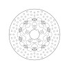 Disque de frein BREMBO Oro flottant - 78B40822
