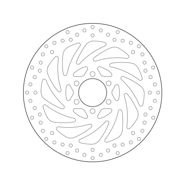 Disque de frein BREMBO Oro fixe - 68B407P5