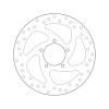 Disque de frein BREMBO Serie Oro rond fixe
