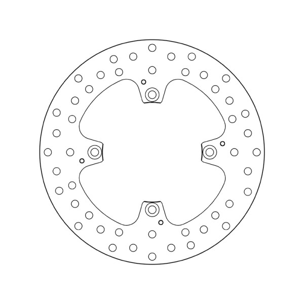 Disque de frein BREMBO Oro fixe - 68B407H0