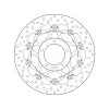 Disque de frein BREMBO Oro flottant - 78B40868