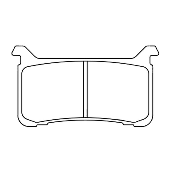 Plaquettes de frein CL BRAKES racing métal fritté - 1252C60