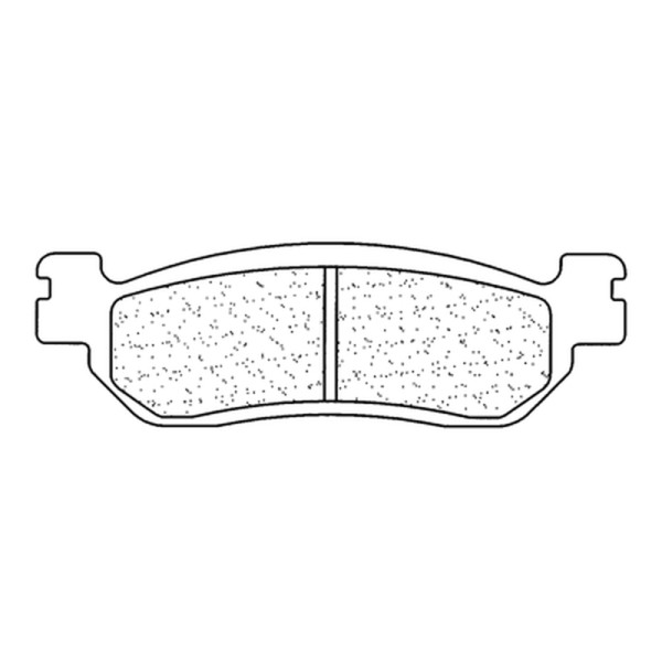 Plaquettes de frein CL BRAKES Racing métal fritté - 2828RX3