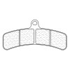 Plaquettes de frein CL BRAKES Racing métal fritté - 2919C60