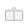 Plaquettes de frein CL BRAKES route métal fritté - 2363XBK5