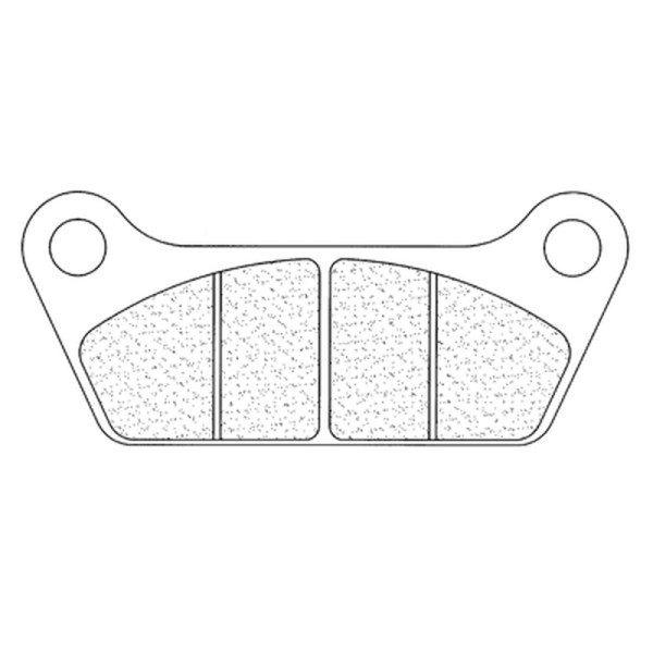 Plaquettes de frein CL BRAKES Racing métal fritté - 2702RX3