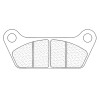 Plaquettes de frein CL BRAKES Racing métal fritté - 2702RX3