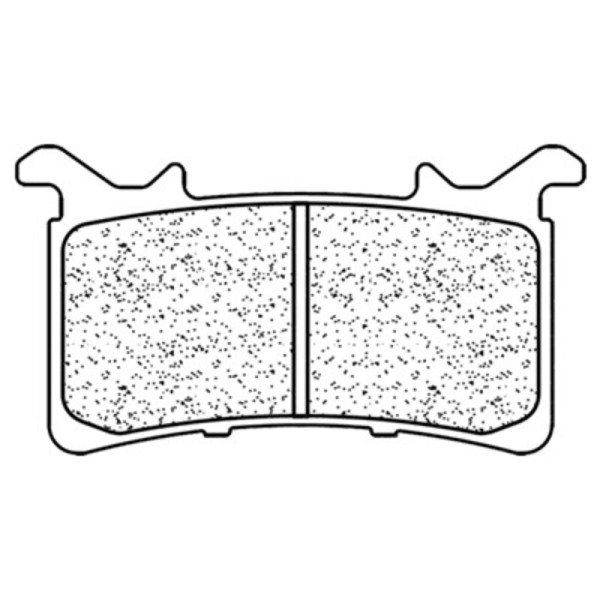 Plaquettes de frein CL BRAKES Racing métal fritté - 1273C60