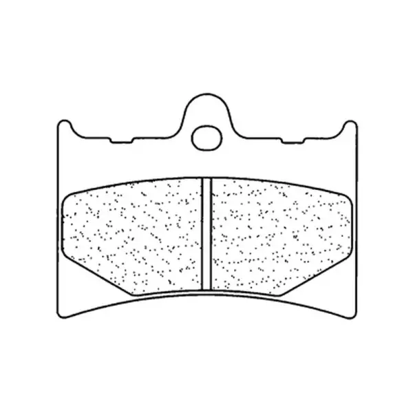 Plaquettes de frein CL BRAKES Off-Road métal fritté - 2398MX10