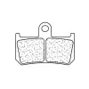 Plaquettes de frein CL BRAKES Racing métal fritté - 1180C60