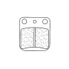 Plaquettes de frein CL BRAKES route métal fritté - 2408A3+