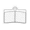 Plaquettes de frein CL BRAKES route métal fritté - 2247XBK5