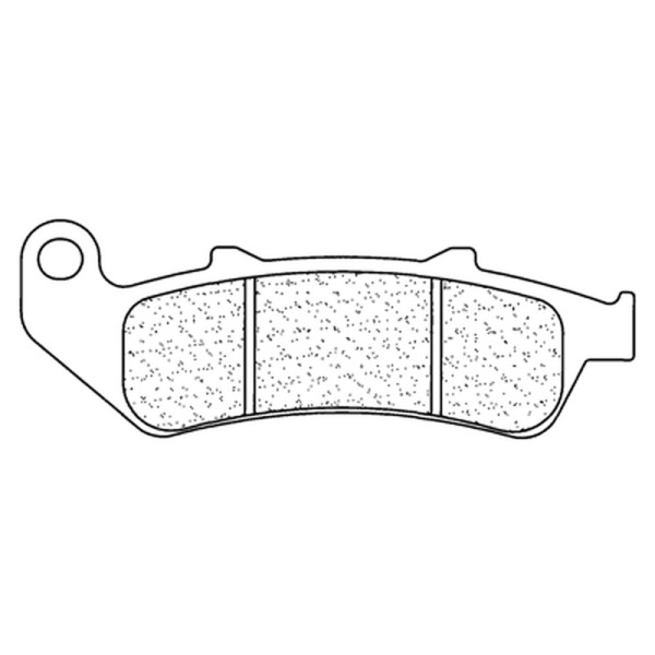 Plaquettes de frein CL BRAKES Racing métal fritté - 2257RX3
