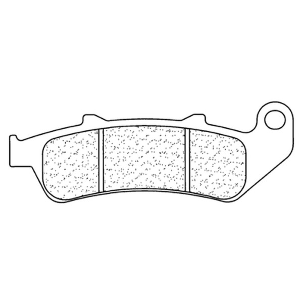 Plaquettes de frein CL BRAKES Racing métal fritté - 2257RX3