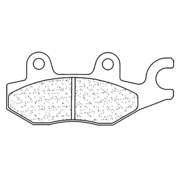 Plaquettes de frein CL BRAKES Racing métal fritté - 2326RX3