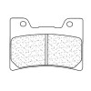 Plaquettes de frein CL BRAKES route métal fritté - 2311A3+