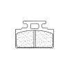 Plaquettes de frein CL BRAKES Racing métal fritté - 2287RX3