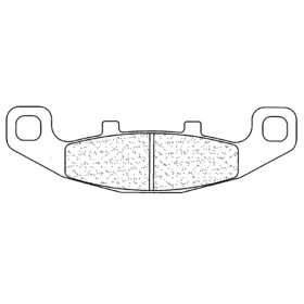 Plaquettes de frein CL BRAKES Racing métal fritté - 2304RX3