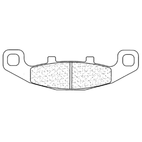 Plaquettes de frein CL BRAKES Racing métal fritté - 2304RX3