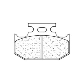 Plaquettes de frein CL BRAKES Racing métal fritté - 2299RX3